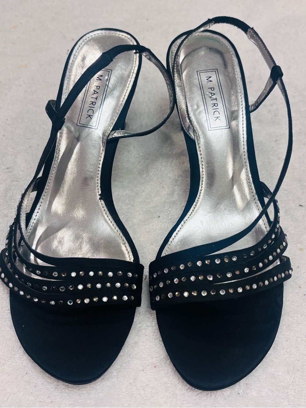 Almost Brand New Heels By M. Patrick - Size 7M - heel 2 1/2 inches - box 16